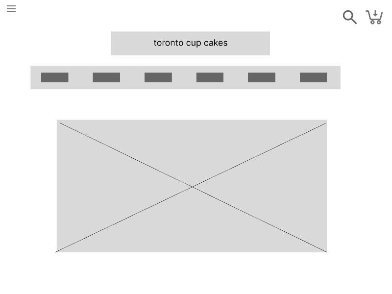 Low-fidelity homepage wireframe